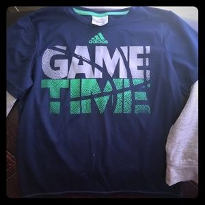 Adidas size 5 long sleeve shirt